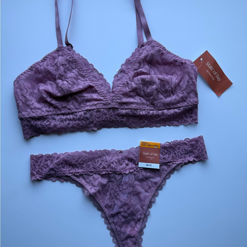 State of Day Intimates Bra and Panty